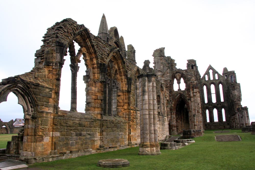 Erosion at Whitby Abbey
